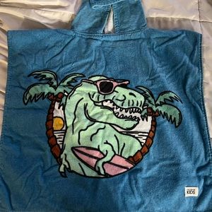 Organic Hooded towel cover-up for kids